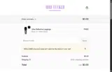 welcome coupon verification screenshot