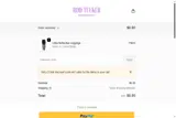 welcome coupon verification screenshot