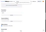 Williams Racing coupon verification screenshot