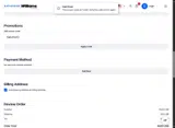 Williams Racing coupon verification screenshot
