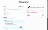 Rollacrit coupon verification screenshot
