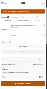 Rooftop Defense coupon verification screenshot