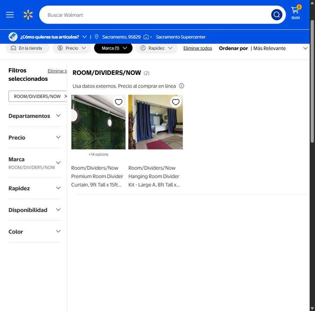 RoomDividersNow checkout page showing RoomDividersNow promo code box | Screenshot taken by SimplyCodes community member on May 6, 2025