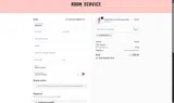 Room Service PJ's coupon verification screenshot