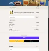 root + spring coupon verification screenshot