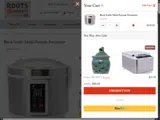 Roots & Harvest coupon verification screenshot