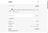 RORRY coupon verification screenshot