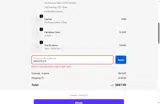 WRAPPED10 coupon verification screenshot