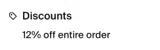 ELISEBRONTE coupon verification screenshot