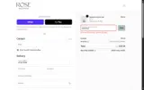 Rose MD Skin coupon verification screenshot