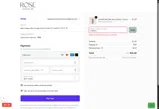 Rose MD Skin coupon verification screenshot