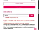 Laborday coupon verification screenshot