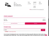 FRENZY coupon verification screenshot