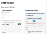 Roto Baller coupon verification screenshot