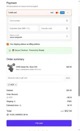 ACR coupon verification screenshot