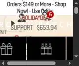 MERRYXMAS3 coupon verification screenshot