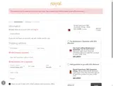ROYAL10 coupon verification screenshot