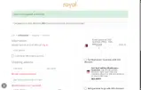 ROYAL15 coupon verification screenshot