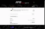 RPM Powersports coupon verification screenshot