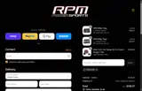 RPM Powersports coupon verification screenshot