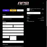 RPM Powersports coupon verification screenshot