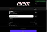 RPM Powersports coupon verification screenshot