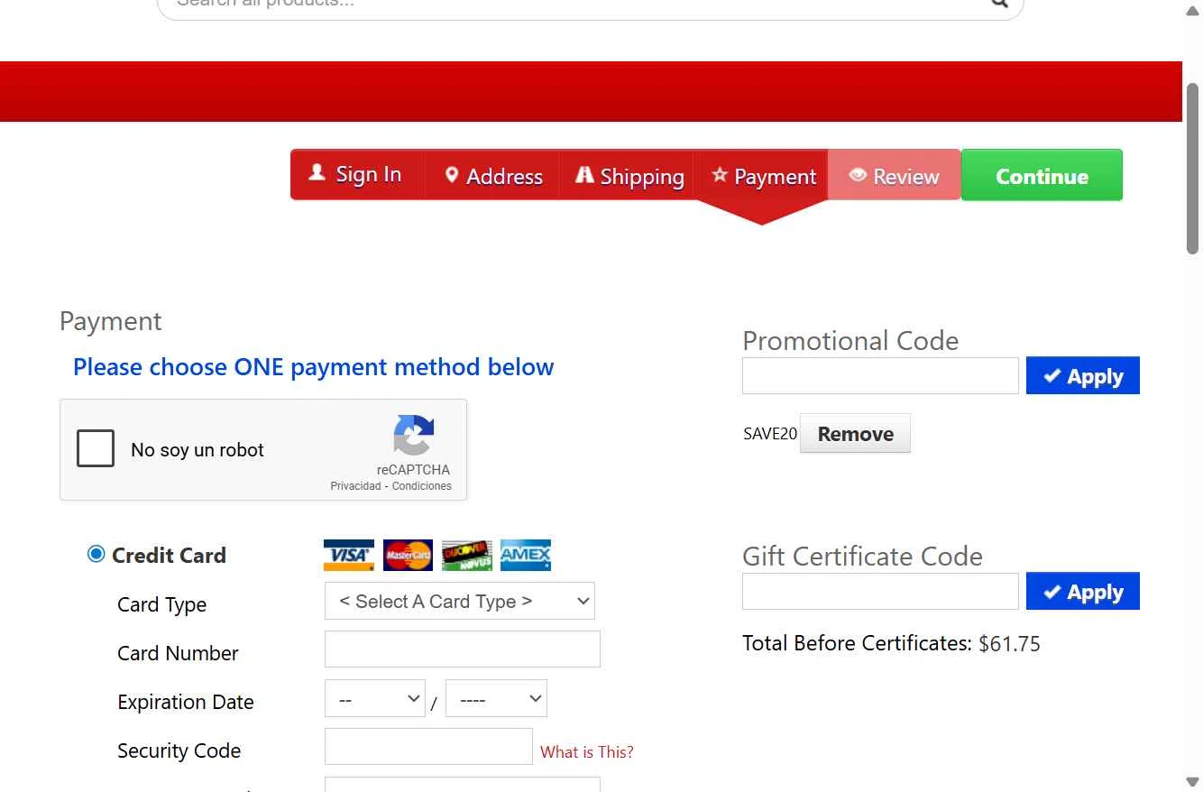 RubberStampChamp checkout page showing RubberStampChamp coupon code box | Screenshot taken by SimplyCodes community member on Jan 1, 2026