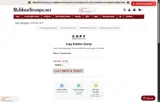 RubberStamps.Net coupon verification screenshot