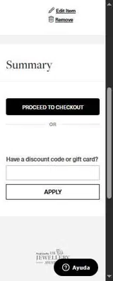 10DIAMOND coupon verification screenshot
