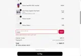 Ruby Pearl coupon verification screenshot