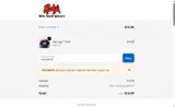 HOLIDAY25 coupon verification screenshot