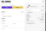 Rue de Verneuil coupon verification screenshot