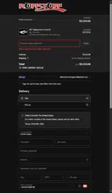 GiftCard5 coupon verification screenshot