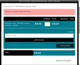 FINAL40 coupon verification screenshot