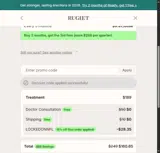 LOCKEDONNFL coupon verification screenshot