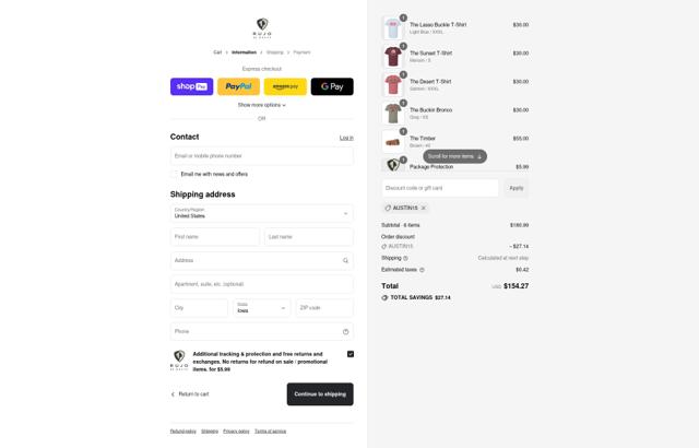 RUJO Boots checkout page showing RUJO Boots discount code box | Screenshot taken by SimplyCodes community member on Jul 31, 2025