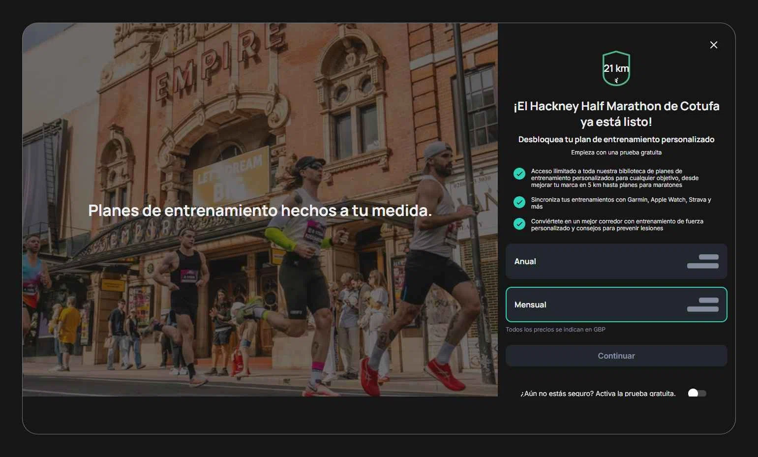 Runna checkout page showing Runna discount code box | Screenshot taken by SimplyCodes community member on Feb 5, 2026