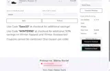 Runner's Edge coupon verification screenshot