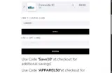 Runner's Edge coupon verification screenshot