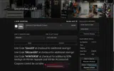 Runner's Edge coupon verification screenshot