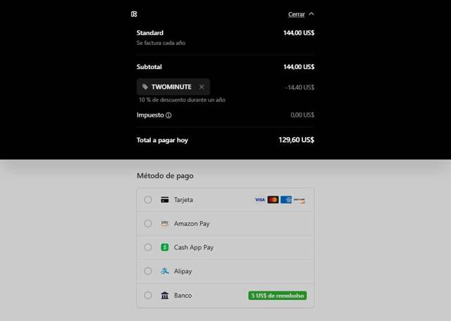 Runway AI checkout page showing Runway AI promo code box | Screenshot taken by SimplyCodes community member on Jul 28, 2025