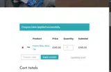 SAVING10% coupon verification screenshot