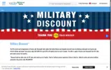 MILITARY20 coupon verification screenshot