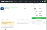 RW Carbon coupon verification screenshot