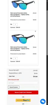 Spring20 coupon verification screenshot