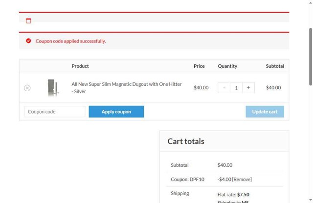 RYOT checkout page showing RYOT coupon code box | Screenshot taken by SimplyCodes community member on Aug 5, 2025