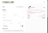 WELCOME10 coupon verification screenshot
