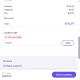 SPC10 coupon verification screenshot