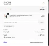 15OFFALLSH coupon verification screenshot