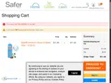 Safer Brand coupon verification screenshot